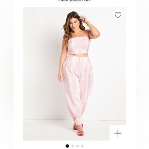 NWT Plus Size Matching Pink Shimmer Set Taylor Swift Eras Tour Outfit
